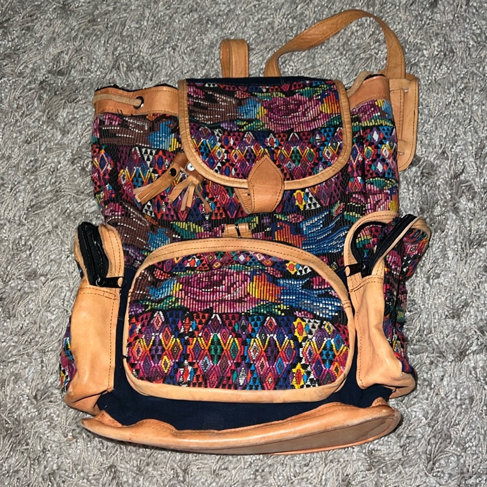 Hand woven bag from Guatemala